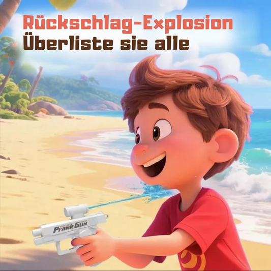 PrankGun™ - Doppelseitige Wasserpistole für Streiche