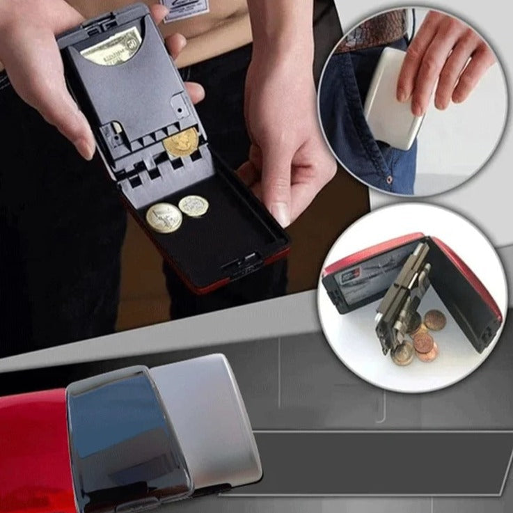 ArmorWallet™ | RFID Anti-Diebstahl Aluminium Brieftasche