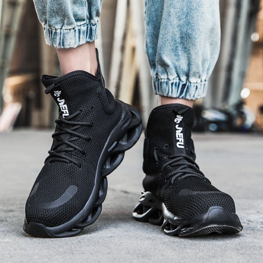 JEFU™ - Herren Stahlkappen Arbeitsschuhe