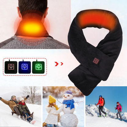WarmWrap™ Wiederaufladbarer beheizter warmer Schal