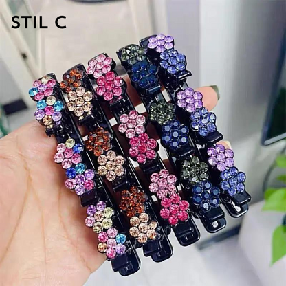 CrystalBraid™ | Kristall geflochtene Haarspangen (4+4 GRATIS)