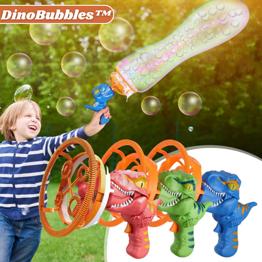 DinoBubbles™ - Dinosaurier Seifenblasenpistole