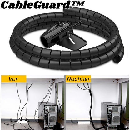 CableGuard™️ I Kabelspirale Drahtorganisator (1+1 GRATIS)