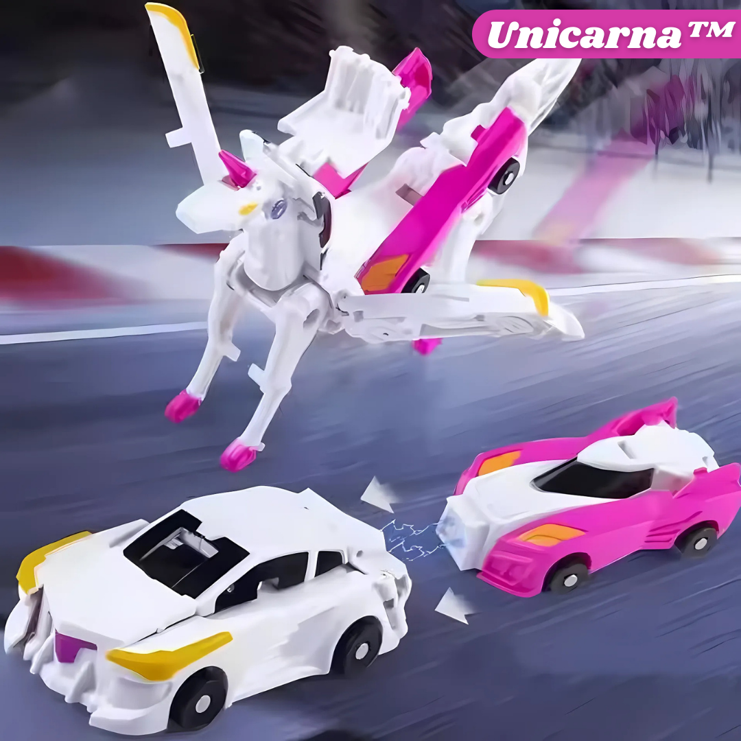 Unicarna™ – Verformbare Kombinationsspielzeuge für Autos