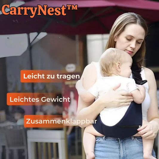 CarryNest™ - Babytrage mit Hüftkurbel