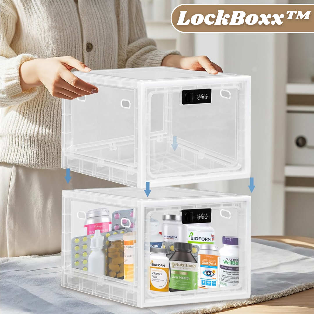 LockBoxx™ - Abschließbare Aufbewahrungsbox