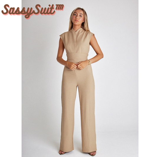 SassySuit™️ I Ärmelloser weiter langer Hosenoverall