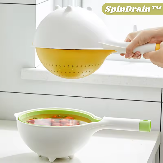 SpinDrain™ - Drehbarer Abtropfkorb