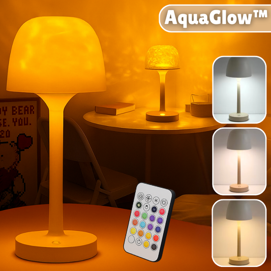 AquaGlow™ - Wasserplätscherndes Nachtlicht