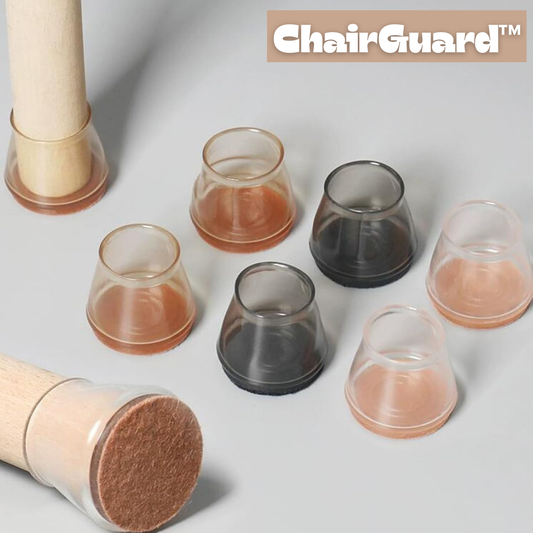 ChairGuard™ - Silikon Stuhlbeine Schutzkappen (8-teiliges Set)