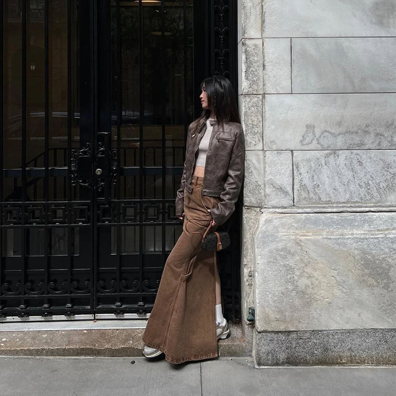 DivaVest™ - Damen Lederjacke