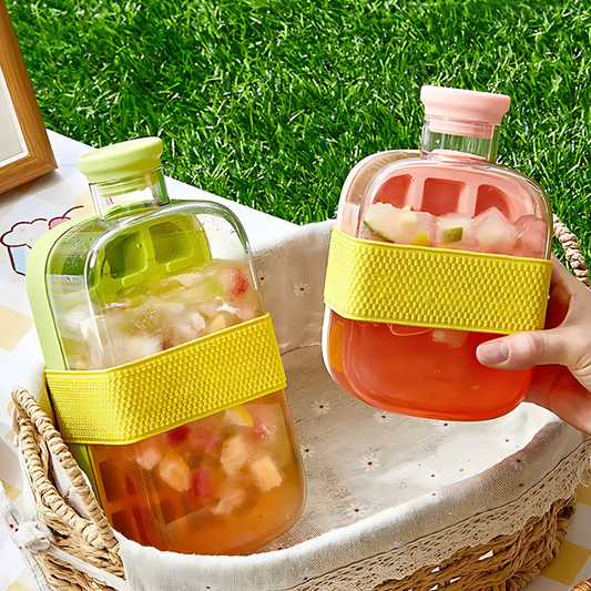 CoolCube™ - 2-in-1-Eisschale & Flasche