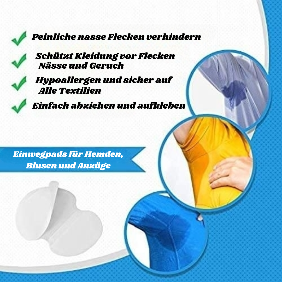 DryPit™ Anti-Schweiß Achselpads (50 Pads)