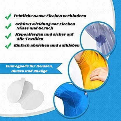 DryPit™ Anti-Schweiß Achselpads (50 Pads)