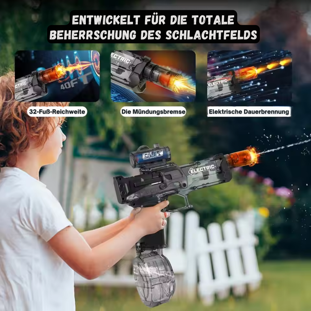 AquaFire™ - Elektrisch schießender Wasserwerfer