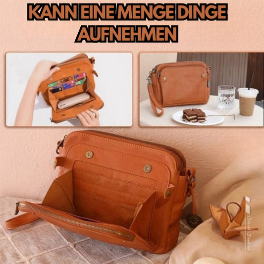 AgentTote™ | Leder-Crossbody-Tasche