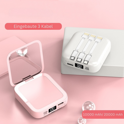 Vanibank™️ I Mini-Powerbank mit Spiegel