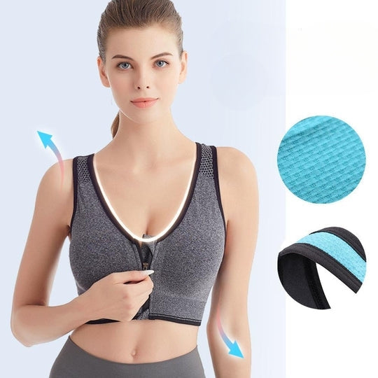 ZipFit™ - Kabelloser BH mit Frontreißverschluss