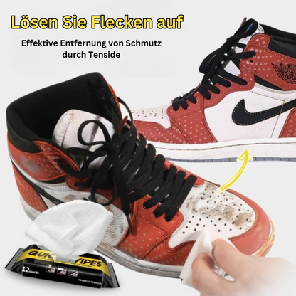 Quick Wipes™ Schuh-Putztücher (1+1 GRATIS)