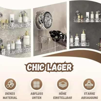 SnapShelf™ - Mehrzweck-Saugnapf-Organisator