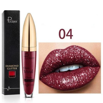 Pudaier™ | Wasserfester Glitzer-Lippenstift (1+1 GRATIS)