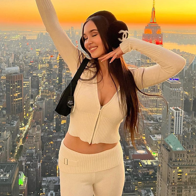 CozySet™ - Gestrickter Trainingsanzug mit Reißverschluss