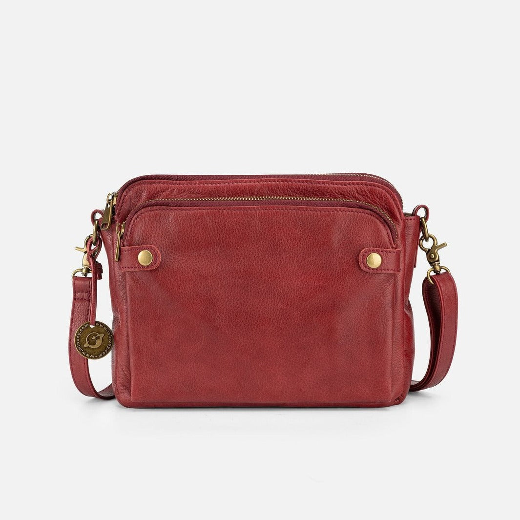 AgentTote™ | Leder-Crossbody-Tasche