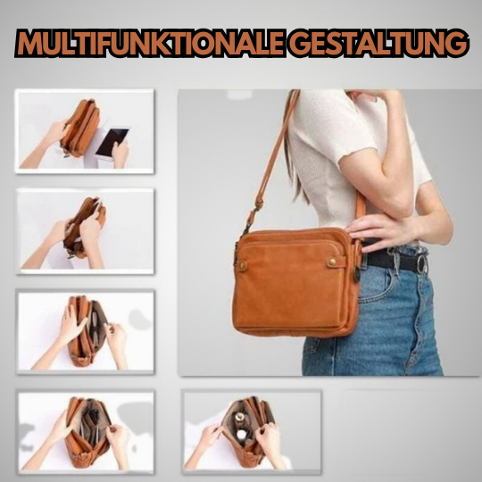 AgentTote™ | Leder-Crossbody-Tasche