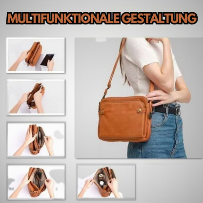 AgentTote™ | Leder-Crossbody-Tasche