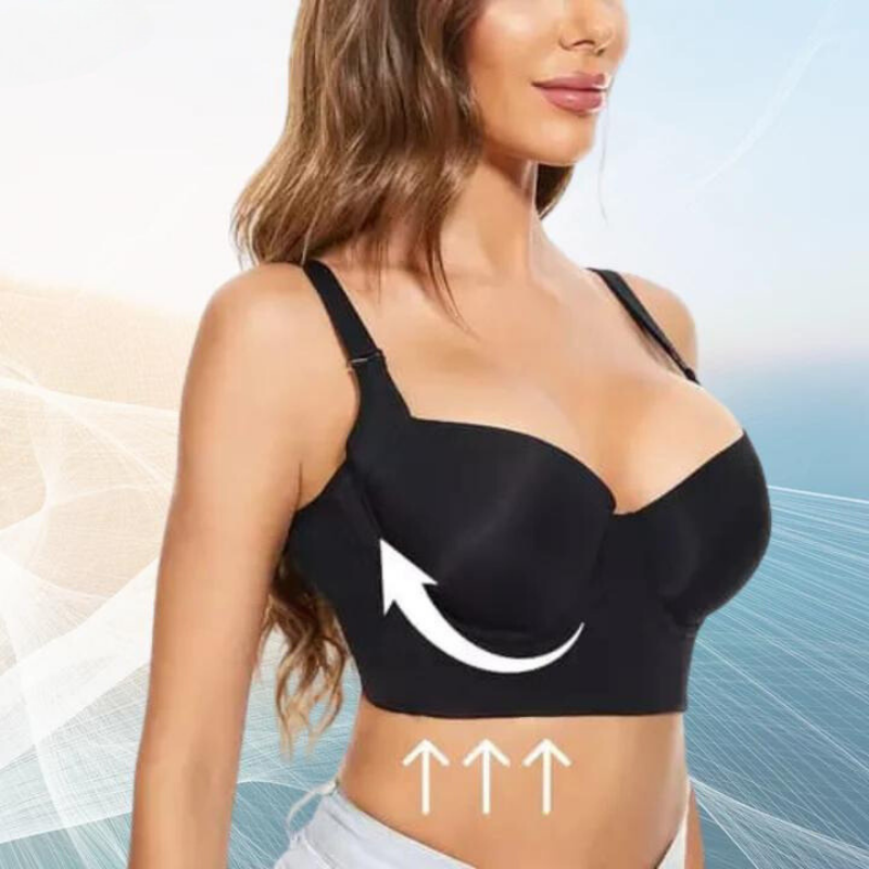 FemmeSupport™ | Tiefer Cup-Stütz-BH