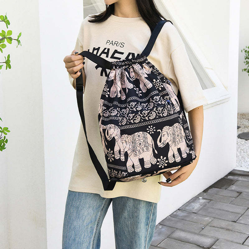 Fold n' Carry™ | Zuziehbares Faltbeutel