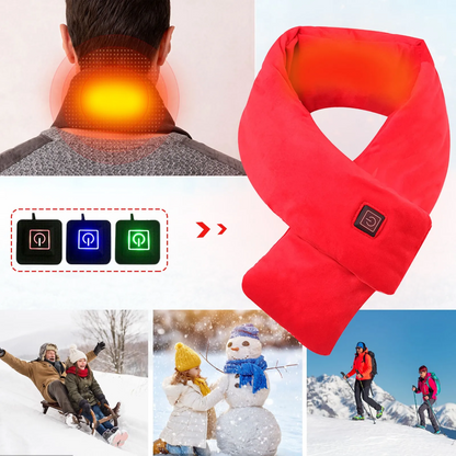WarmWrap™ Wiederaufladbarer beheizter warmer Schal