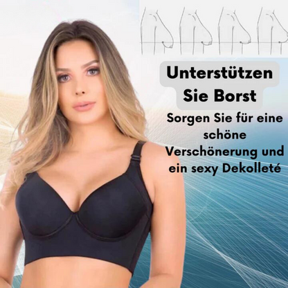 FemmeSupport™ | Tiefer Cup-Stütz-BH