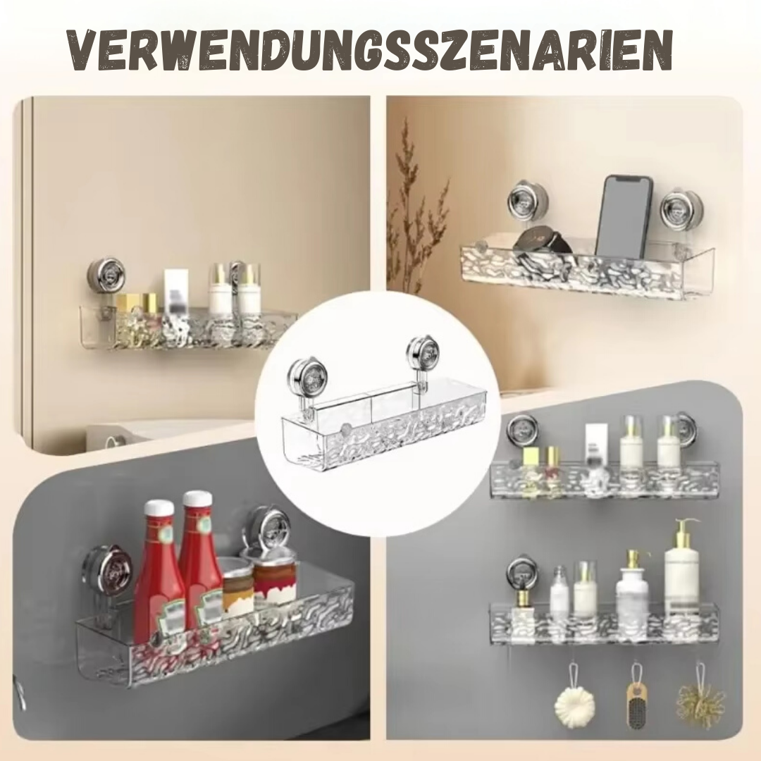SnapShelf™ - Mehrzweck-Saugnapf-Organisator