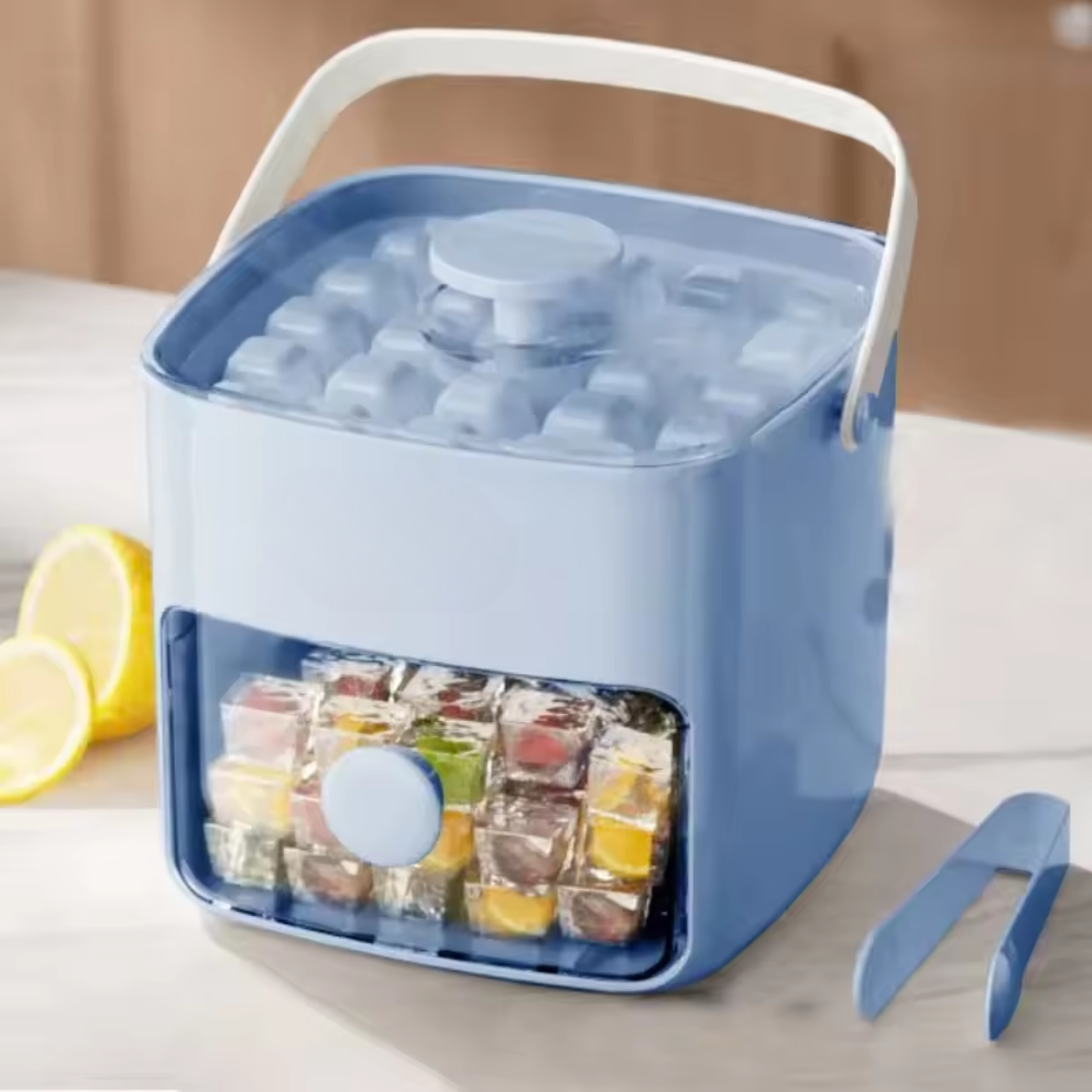 CubeCraft™ - Einfaches Eiswürfelform-Tablett