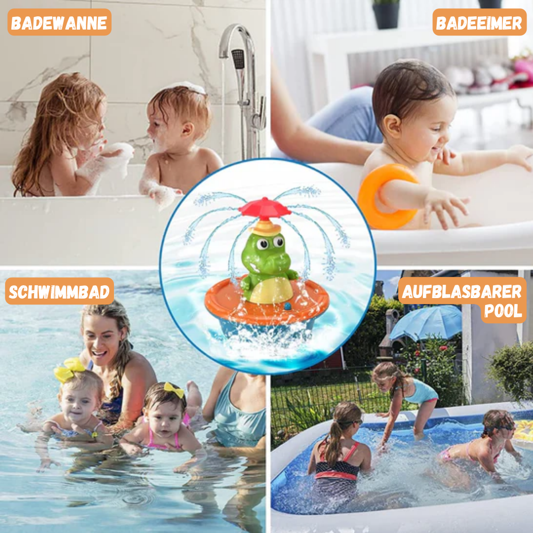 GlowGator™ - Krokodil-Badespielzeug