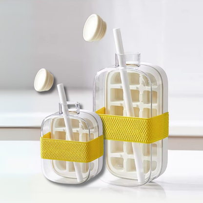 CoolCube™ - 2-in-1-Eisschale & Flasche