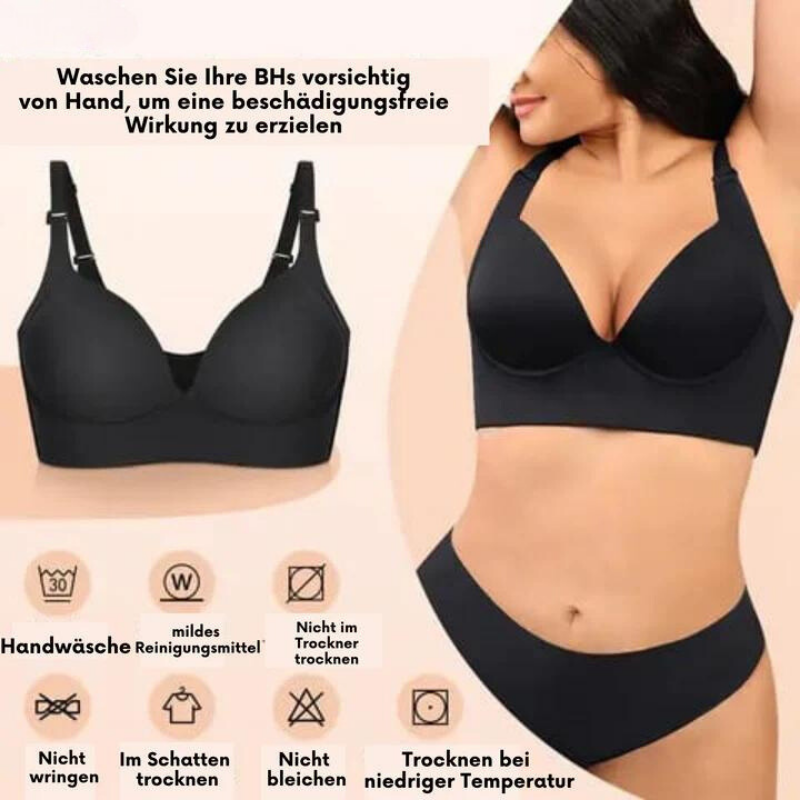 FemmeSupport™ | Tiefer Cup-Stütz-BH