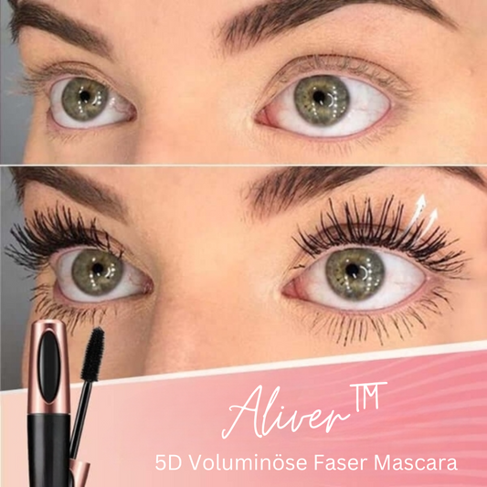 Aliver™ 5D Voluminöse Faser Mascara (1+1 GRATIS)