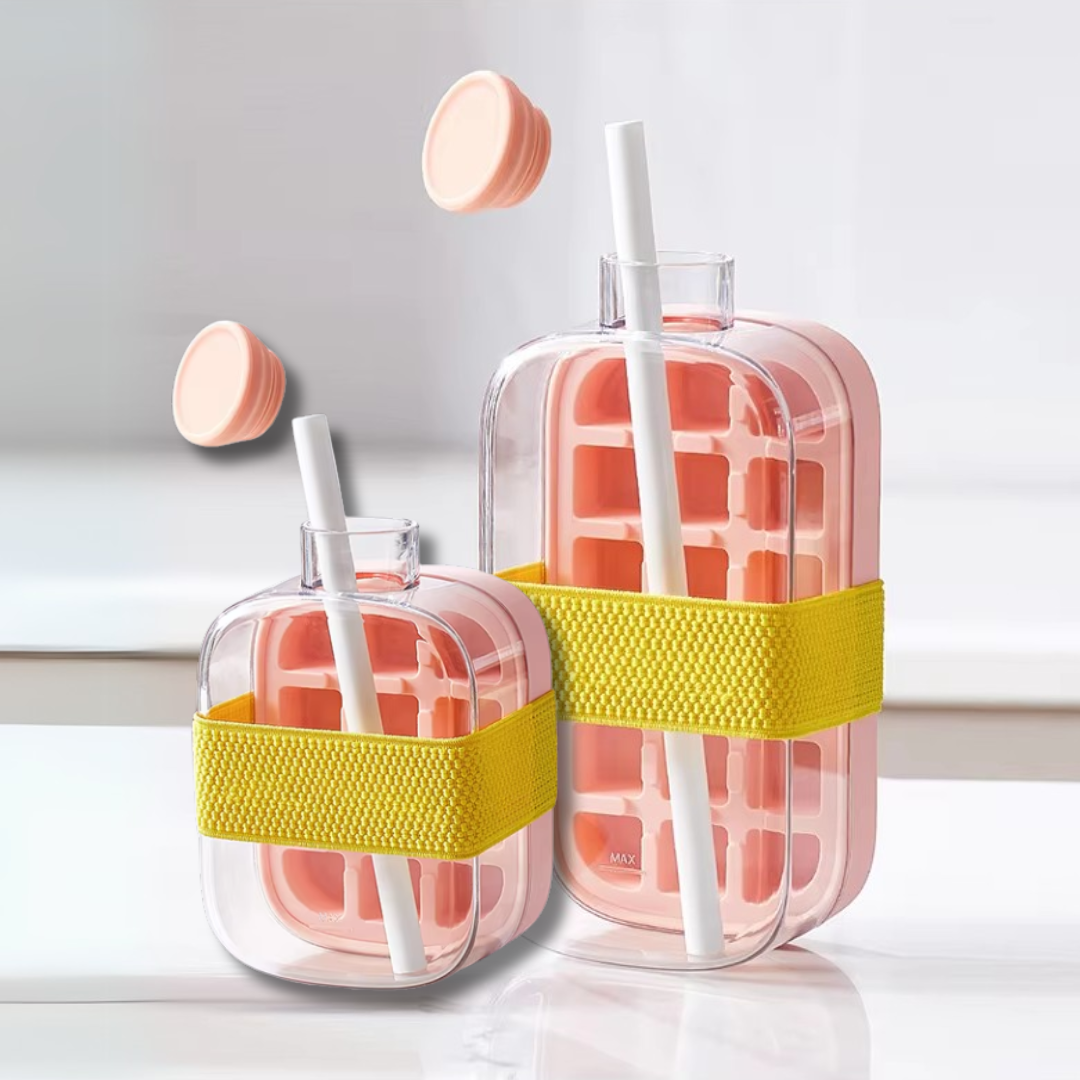 CoolCube™ - 2-in-1-Eisschale & Flasche