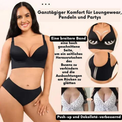 FemmeSupport™ | Tiefer Cup-Stütz-BH