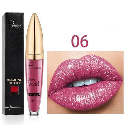 Pudaier™ | Wasserfester Glitzer-Lippenstift (1+1 GRATIS)