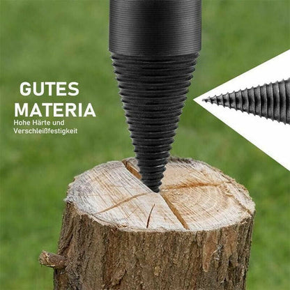 WoodBreaker™ | Brennholz-Bohrer mit Schaft