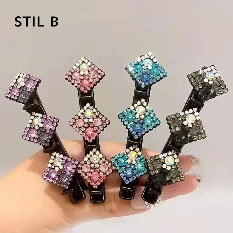 CrystalBraid™ | Kristall geflochtene Haarspangen (4+4 GRATIS)