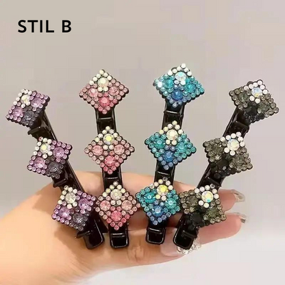 CrystalBraid™ | Kristall geflochtene Haarspangen (4+4 GRATIS)