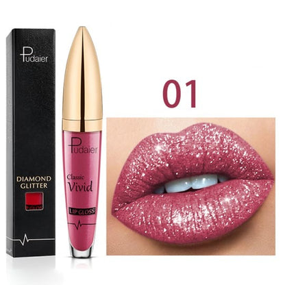Pudaier™ | Wasserfester Glitzer-Lippenstift (1+1 GRATIS)