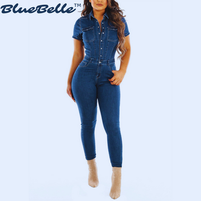 BlueBelle™ - Frauen Denim Jumpsuit