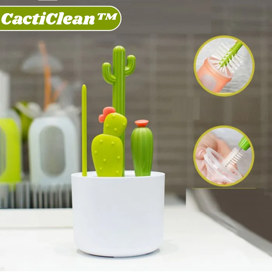 CactiClean™ - 4-in-1-Kaktus-Reinigungsbürste