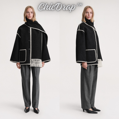 ChillDrap™ - Damen Winterschal Mantel