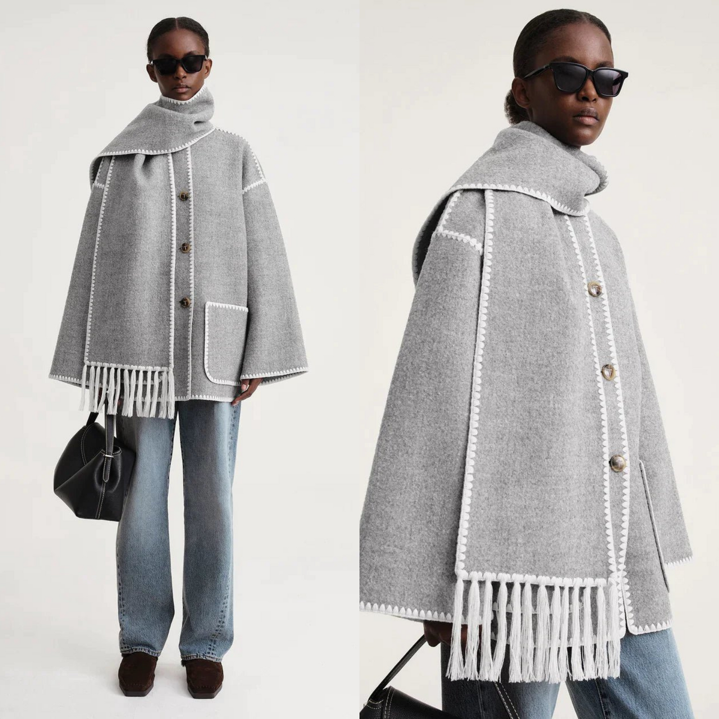 ChillDrap™ - Damen Winterschal Mantel